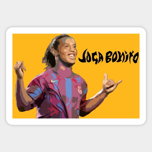 Joga Bonito Ronaldinho Sticker by ArianJacobs